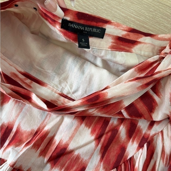 BANANA REPUBLIC Linen Wrap Skirt - Picture 2 of 3